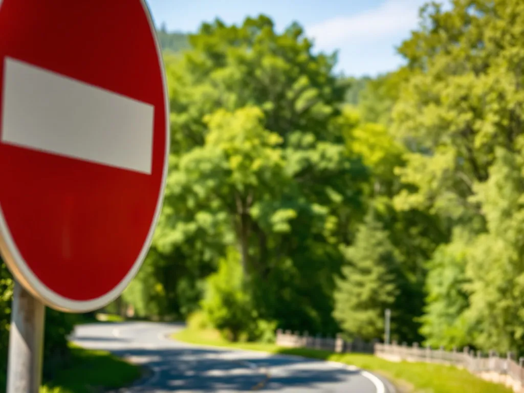 Kara za nielegalny zjazd z drogi: co musisz wiedzieć?