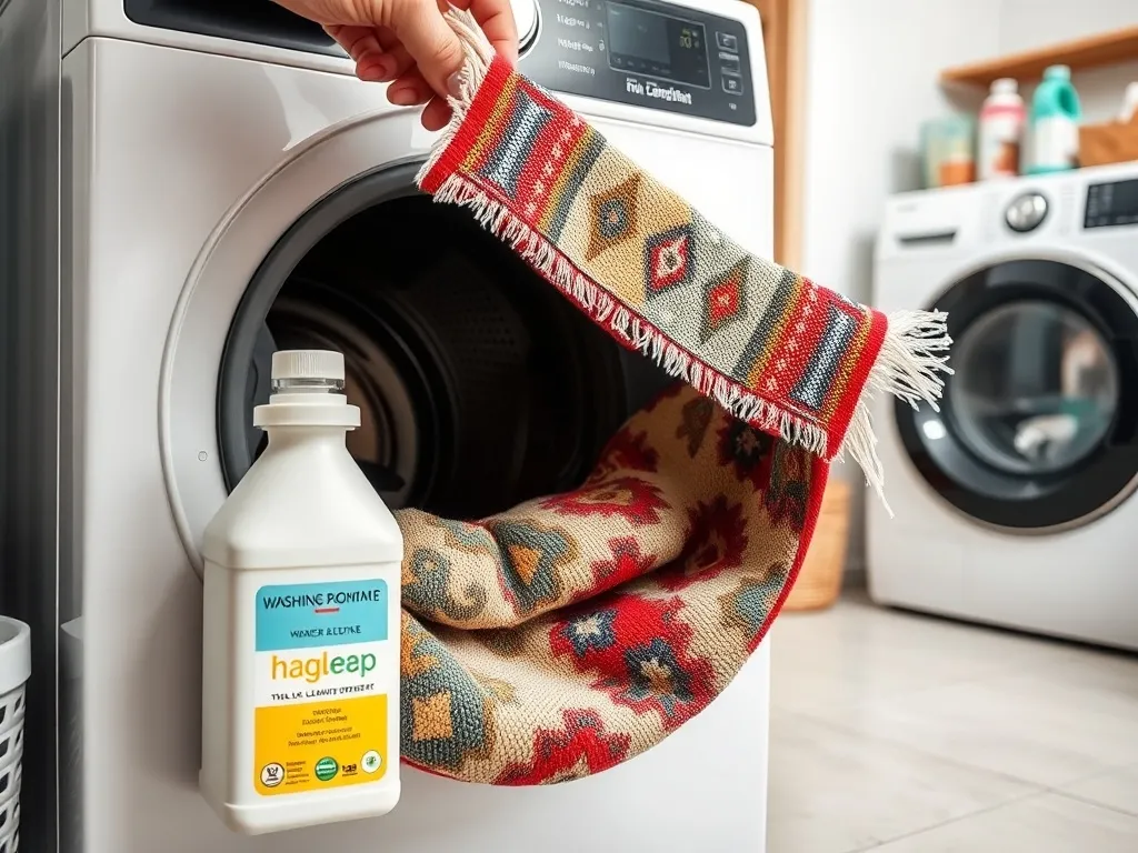 Czy dywan można prać w pralce?