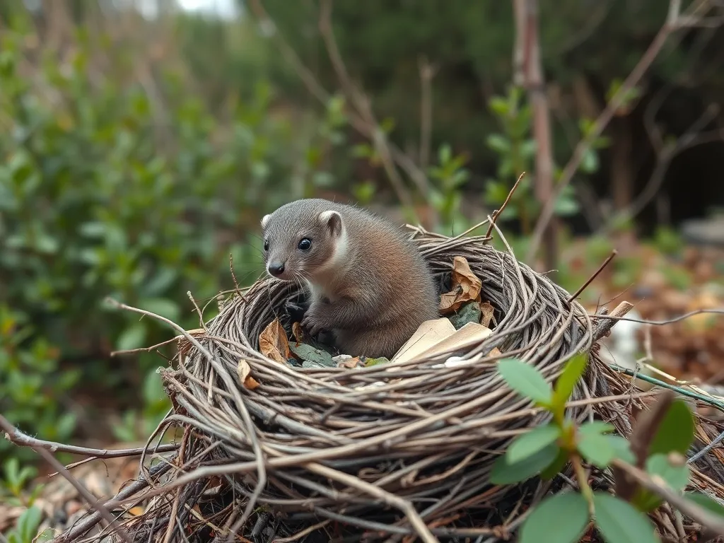 Jak wygląda gniazdo kuny? Odkryj tajemnice tego zwierzęcia